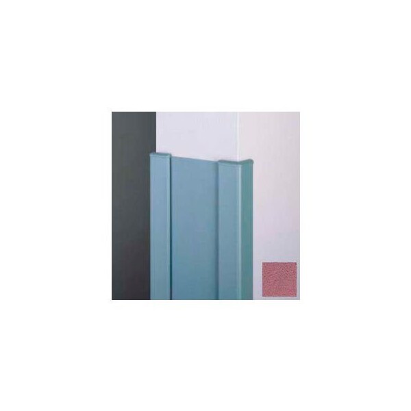 Pawling Surface Mounted End Wall 90Deg Corners, 2'' Wings, 12'H, Caps, 6"W, Victorian Rose, Recycled Vinyl CG-11R-12-304 - main